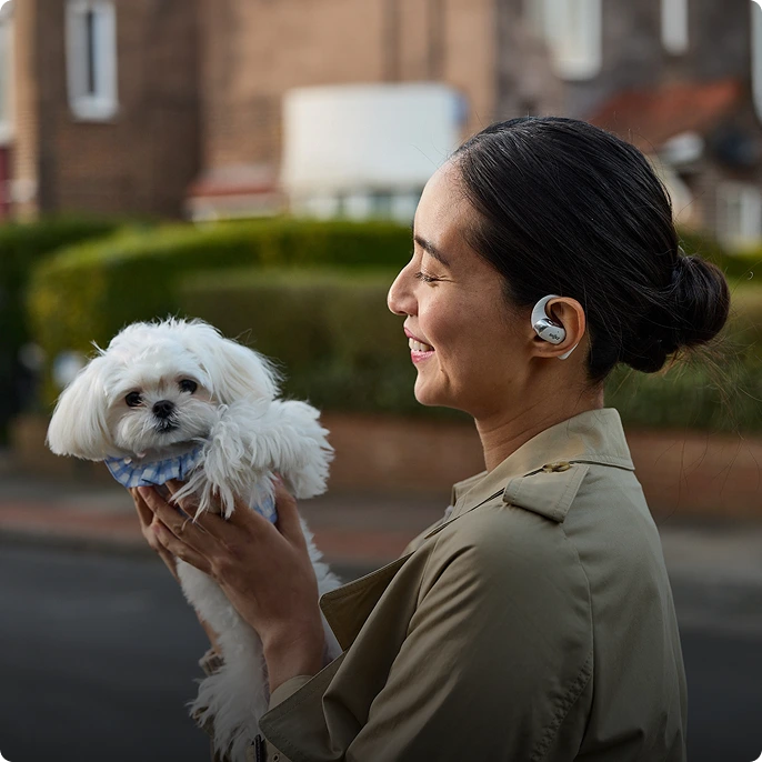 Stay vigilant while enjoying music and walking your dog down the street or in a park.
