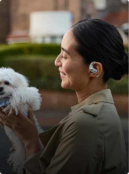 Stay vigilant while enjoying music and walking your dog down the street or in a park.