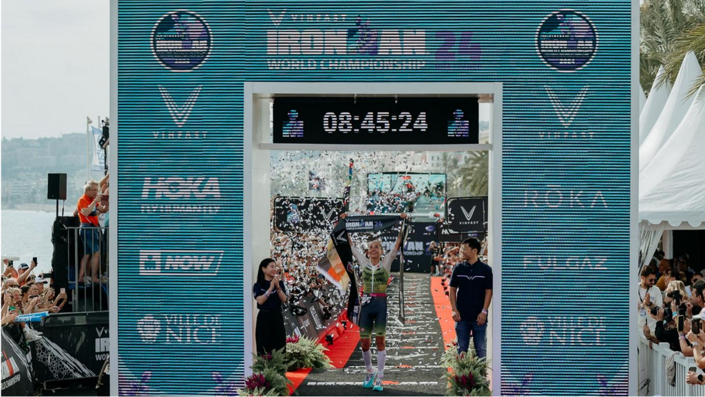 Laura Philipp Crowned IRONMAN World Champion in Nice: Shokz Celebrates the Triumph