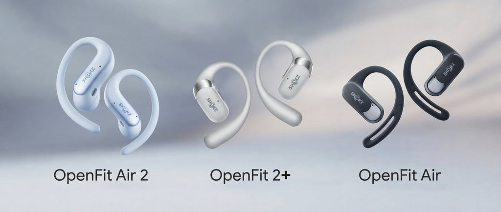 OpenFit Air vs Air 2 vs OpenFit 2+