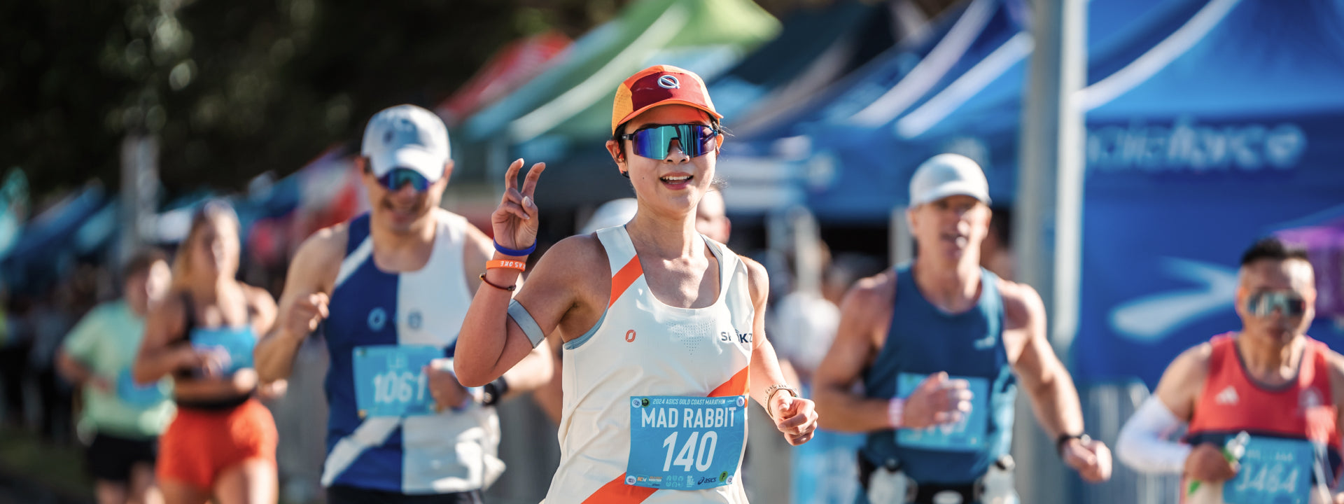 gold coast marathon with shokz