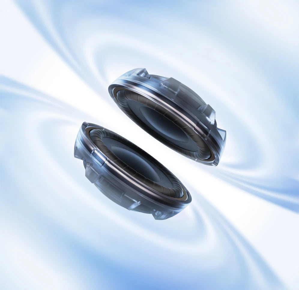 Shokz OpenFit Air 2 Bassphere dual-driver system