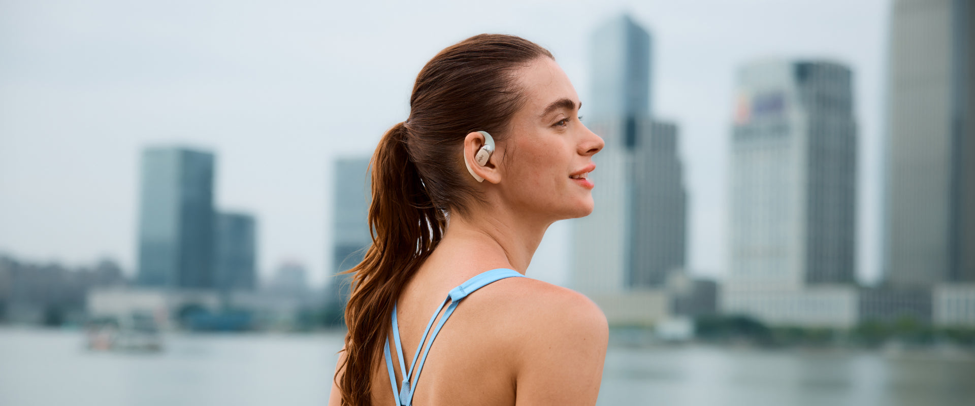commute with shokz OpenFit earbuds