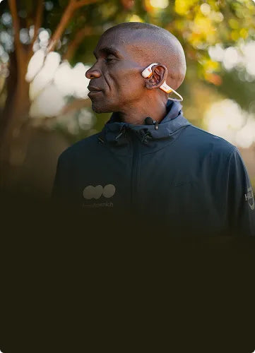 Eliud Kipchoge Runs with Shokz — Open-Ear Headphones Trusted by Athletes