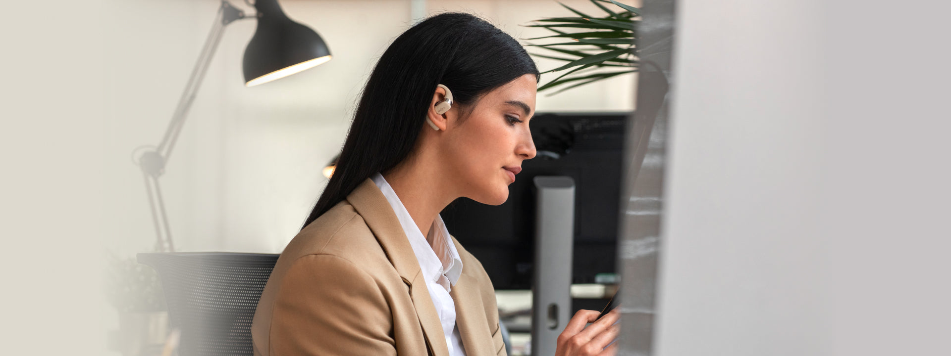 how to wear open ear headphones
