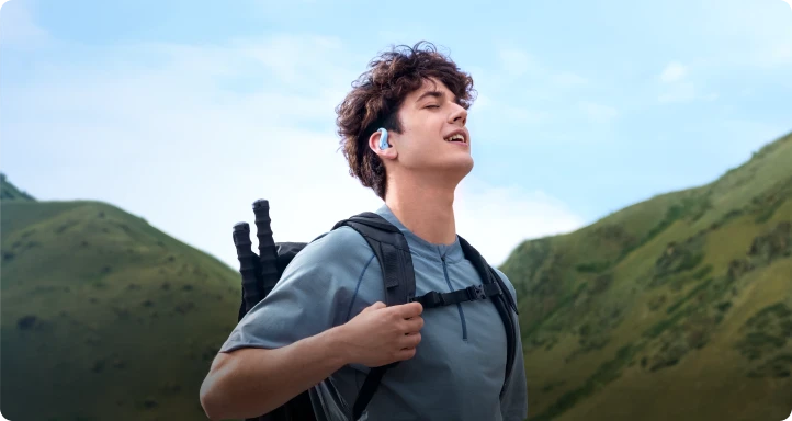 Shokz OpenFit Air 2 - Light as air. Built for motion.