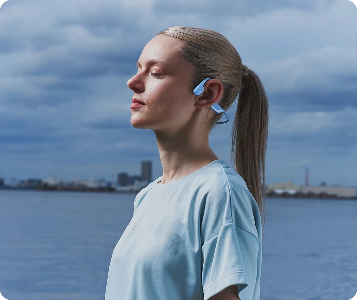 Shokz OpenRun Air 2 open-ear comfort