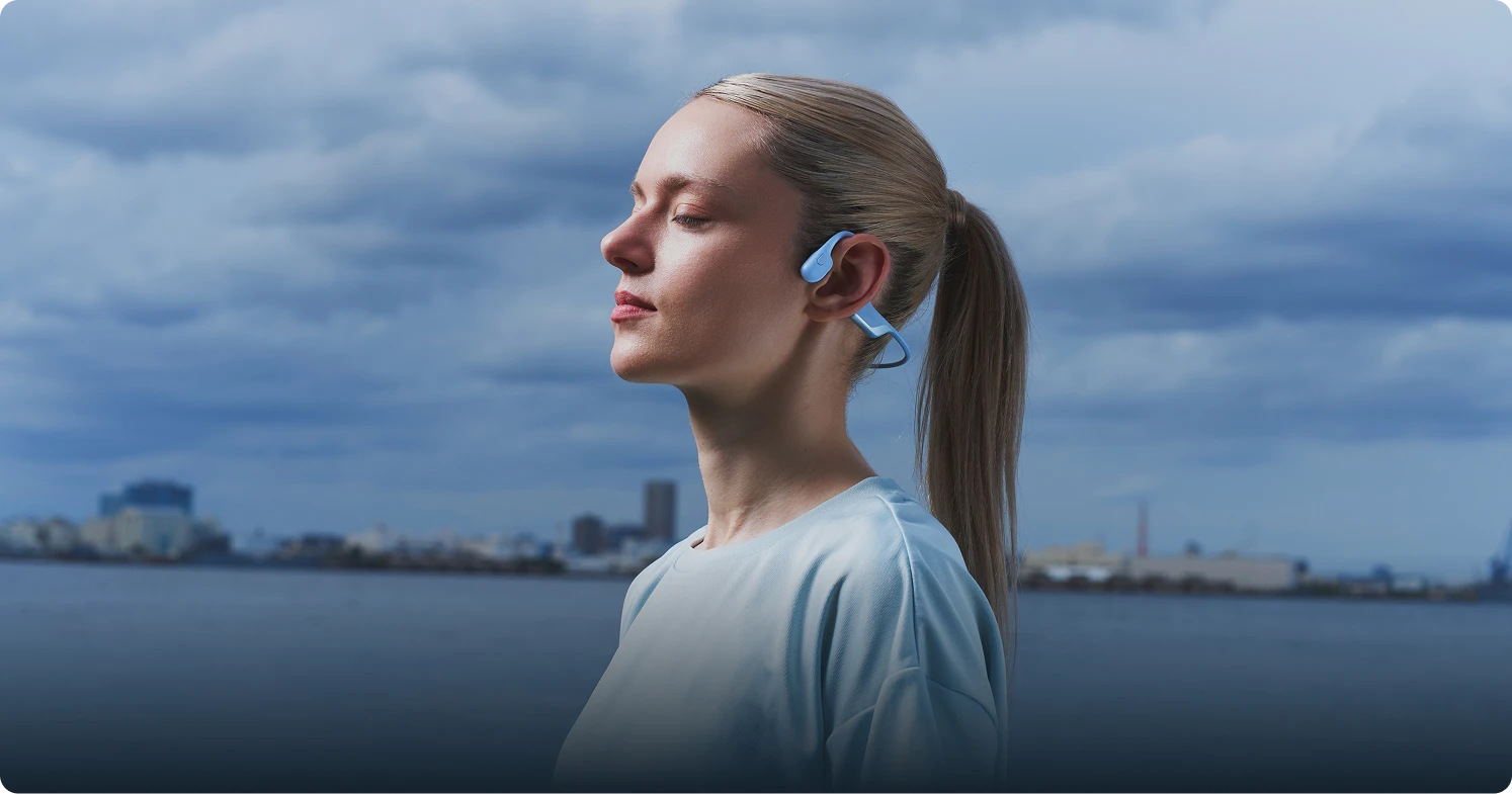 Shokz OpenRun Air 2 open-ear comfort