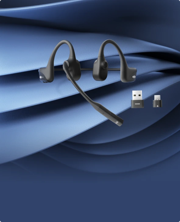 OPENCOMM2 - Communication Headset for Mobile (with Adapter)