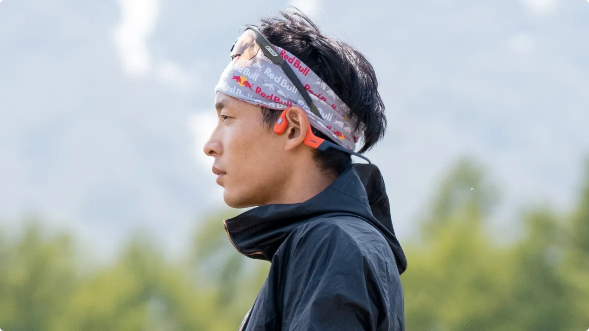 Shokz athletes ruy ueda Shokz AU