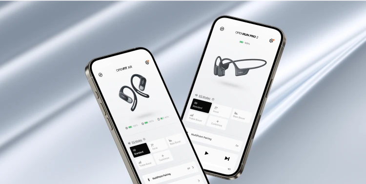 shokz app banner image