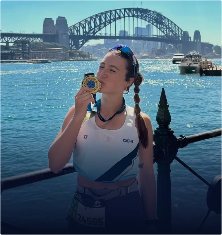 Running Sydney with Shokz